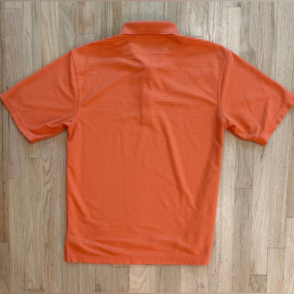Men’s PGA Tour Orange Stripe on Orange Golf‎ Polo Shirt, Breathable, Size Large - Picture 3 of 3